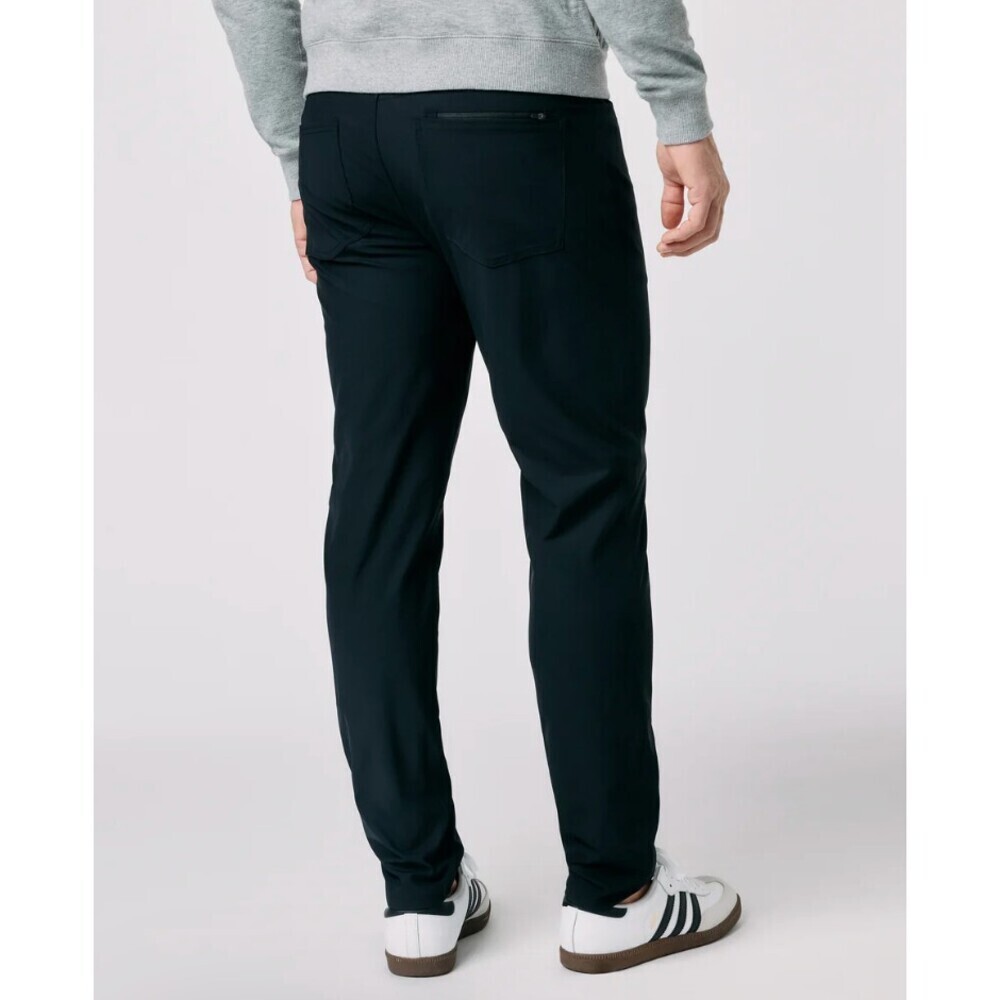 Vuori Meta Pant Athletic Slim Fit 30" Black Waist Size 31 - Picture 2 of 7
